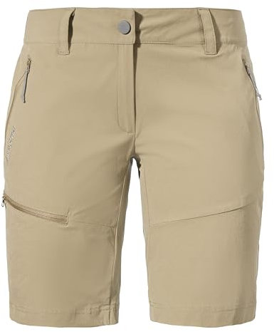 Schöffel Damen Shorts Toblach2 Bermudas, Brandon Beige, 44 EU