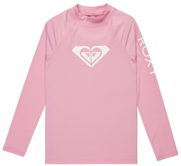 Roxy Fille Whole Hearted Ls T-Shirt, Lilac Chiffon, 14 Ans EU