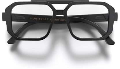 LONDON MOLE® Huntsville reading glasses | Cool square shaped readers | Men’s Women’s Unisex | Spring hinges