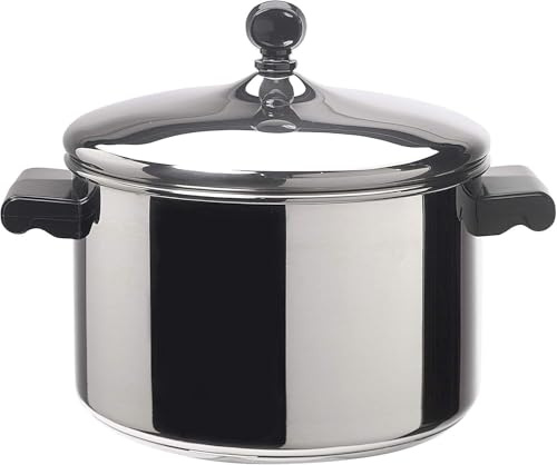 For Farberware Classic Polished Stainless Steel Covered Saucepot 4 Quart