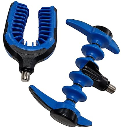 TJR Mini Raptor Coarse Fishing Rod rest heads with Feeder head and Gripper Rear Butt rest