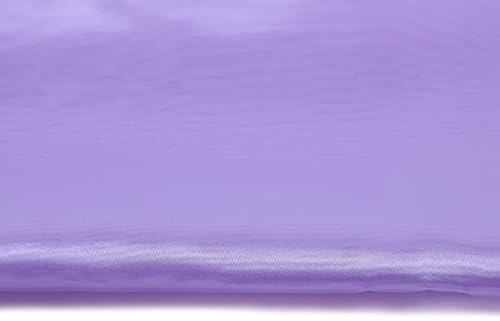 Satin Stoff Meterware am Stück (Flieder)