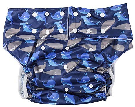 SH-RuiDu Couches en tissu pour adultes, réutilisables, imperméables, anti-fuites, absorbant l'humidité, pour personnes âgées, incontinence urinaire, incontinence handicapée