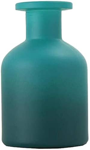 ericotry 1PCS 150ml/5oz Glass Diffuser Bottle Jars Pot Empty Refillable Exquisite Essential Oils Container for DIY Reed Diffuser Sticks Sets Crafts Decor Essential Oil Diffuser Gift (Blue Gradient)