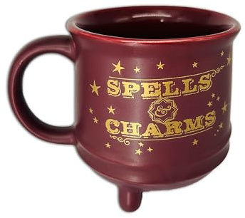 Harry Potter Kessel 3D - Spells and Charms Unisex Tasse rot Keramik Fan-Merch, Filme