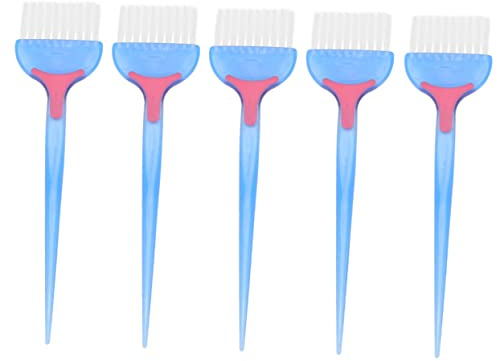 TOVINANNA 5 Piezas Peine De Aceite Para Cabello Suave Aplicador De Tinte De Cabello Cepillo Para Tinte Uso Hogar y Tienda Material