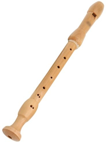 Flauta Dulce Alto de 8 Agujeros Instrumentos Musicales Flauta de Madera de Arce Estilo alemán Estilo Barroco Clarinete Alto(Baroque)