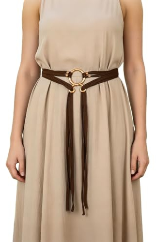 TENGWA medeltida bälte dam renässans viking bälte vikingatid 103 cm häxor tillbehör justerbar medeltida piratbälte vintage lämplig för karneval cosplay halloween