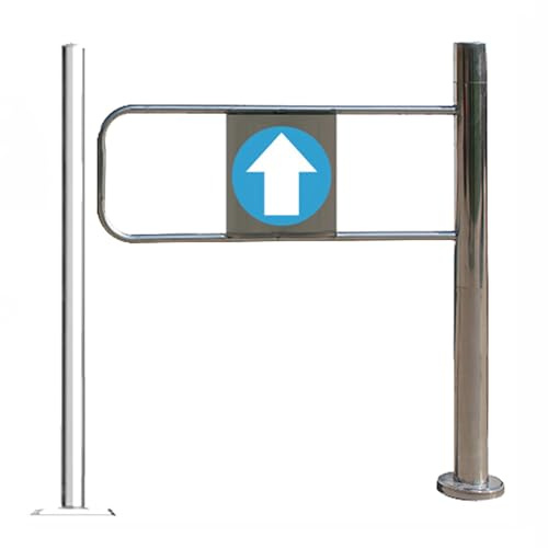 ty Barrier for Supers 90° sväng åtkomst dörr för kommersiella ingångar hållbar utgångsenhet (50 × 97 cm vänster) skyddar din entré