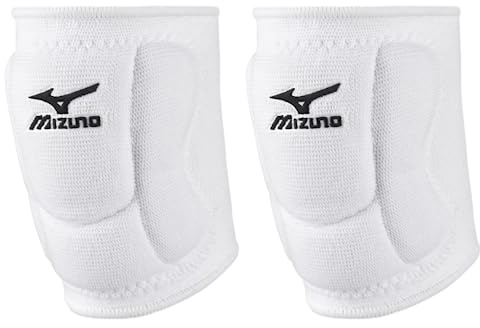 Mizuno LR6 Volleyball Kneepad, White, Small