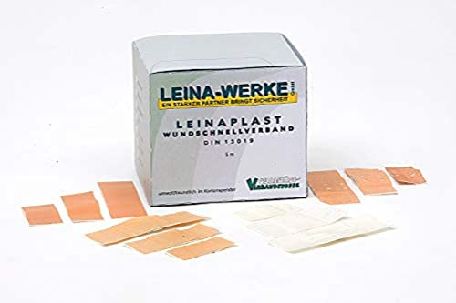 LEINAWERKE 70105 - Bendaggi rapidi per ferite in lino, 5 m x 8 cm, 1 pezzo