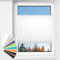 HOMEDEMO Plissee Klemmfix ohne Bohren Jalousien, Weiß, 65x120cm(BxH), Plisseerollo Fensterrollo mit Klemmträger, Faltrollo Klemmrollo Sicht-und Sonnenschutz Rollos für Fenster & Tür