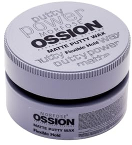 Morfose Ossion Cire Coiffante Flexible Hold 100ml – Cire coiffante flexible – Look naturel & souple – Pour tous types de cheveux