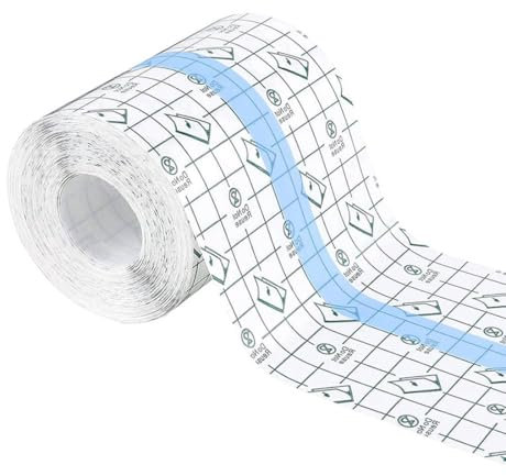 10cm*5m Medizinisches Tape, Selbstklebendes Medizinisches Klebeband, Atmungsaktives, Nicht Gewebtes Weißes Fixierband, Bandage Zum Befestigen von Pflasterarten