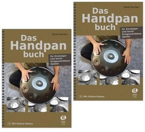 2x Das Handpanbuch Band 1 (Doppelpack) (D 910, 9783868493504) + Soundman-Notenheft + 2 Notenbleistifte