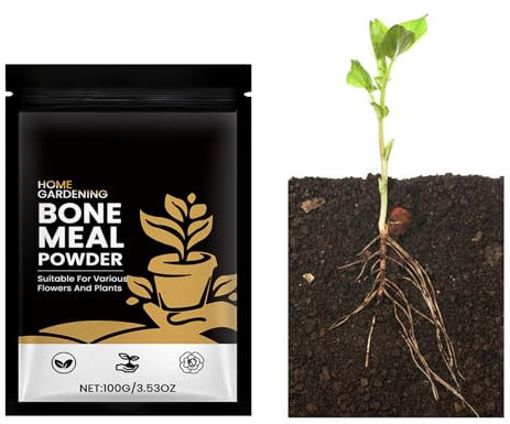 Fertilizzanti per Giardino | Fertilizzante Radicante in Polvere per Piante | Nutriente Organico Attivatore Di Crescita Per Terreno Da Giardino Serra Ortaggi Alberi