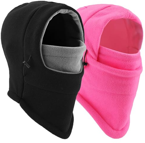 YQXCC Kids Winter Hats Balaclava Ski Mask Windproof Warm Adjustable with Fleece Lining Hat for Boys Girls