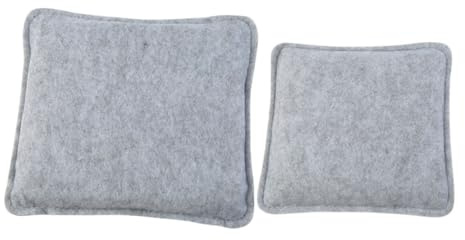 HIAKDOFT 2 piezas Almohadillas de Fieltro Resistentes para Aguja Base Multifuncional para Manualidades Cojín de Fieltro Duradero para Proyectos Creativos Casa