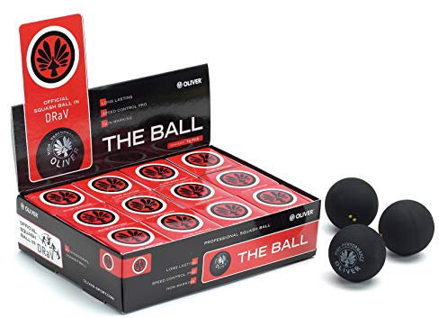 Oliver Squashball doppelgelb 1er