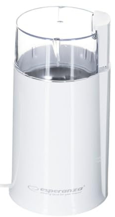 Esperanza EKC001W Moulin à café Espresso 8,5 x 8,5 x 18 Weiß