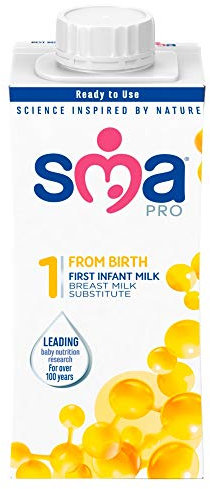 SMA PRO First Infant Milk, from Birth, 200ml
