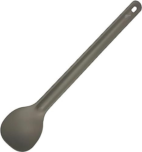 TOAKS Titan Lange Löffel und Spork mit polierter Schale Ultraleichtes Göffel Outdoor Camping Besteck