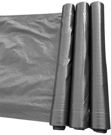 WXQTM Tessuti per Il Diserbo Vello Giardinaggio Crittografato e Ispessito Pacciamatura Giardino Nero per Giardini, Prati e Aree Verdi (Size:1.6x656.2'/0.5x200m)