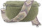 ARTVALL - Umhängetasche Teddystoff Tasche Handtasche Plüschtasche Bauchtasche Teddyfell Plüsch mit Schultergurt Design Taschenband abnehmbar verstellbares Riemen Crossbody Bag Damen mit Reißverschluss