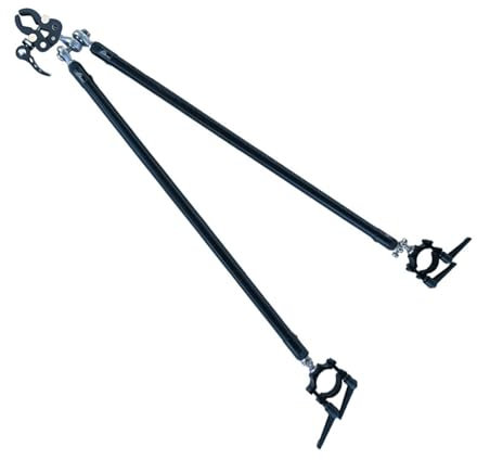 Fazvncv Tragbare, gefaltete Anhängerkupplung für Fahrradanhänger, universal, für Wagen und Camping