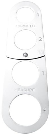 Spaghetti Tool – Pasta Length Checker, Food Serving Gauge, Culinary Size Adjuster | Durable Metal Kitchen Measuring Utensil, Exact Spaghettis Portion Divider Tools For Home Chefs, Healthy Eating Plans