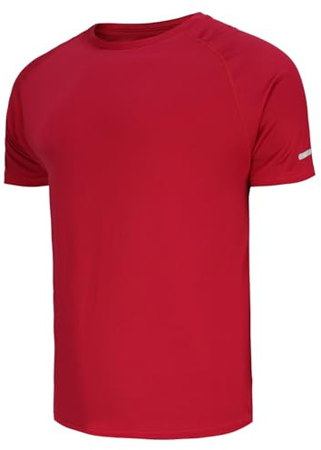 X-thud Mens Short Sleeve Quick Dry T-Shirts Sports Tee Athletic Running Gym Workout Tops