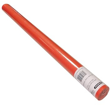 Stephens Red Poster Roll 80gsm, 10m x 76cm, Ideal for Drawing, Painting, Sketches, Backdrop, Making Posters, Notice Boards, Large Art Work, Use in School, Home and Office