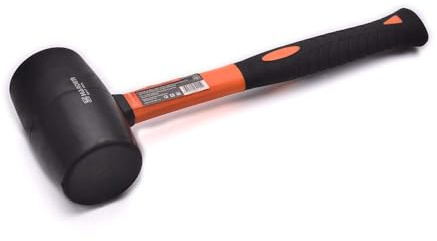 16oz. Rubber Mallet w/Fiberglass Handle