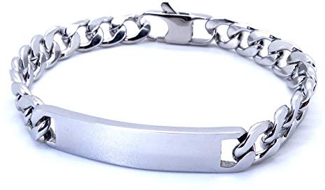 Zense - Armbandslänkar och tallrik för män ZB0330
