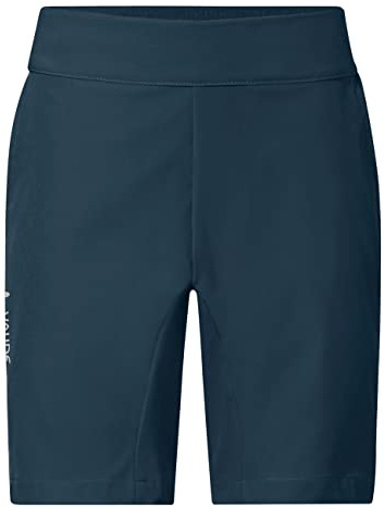 VAUDE Unisex Kinder Kids Qimsa Stretch Shorts, Dark Sea, 122-128 EU
