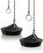 2 Piezas Tapón de Fregadero con Cadena, Tapón de baño Universal con Cadena, Tapón de Bañera, Tapón de Drenaje para Fregadero de Cocina, Tapones de Drenaje de Goma, Tapón de Drenaje de Cadena