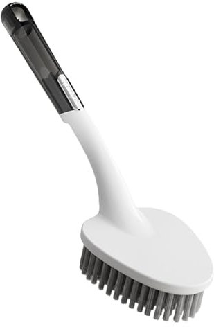 Joint Cleaning Brush with Bristles, Cleaning Brush with Hard Bristles, Joint Cleaner Brush, Flexible Toilet Brush with Triangular Head for Tight Spaces in the Shower and Tiles