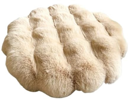 FonHNDG Cojín de Felpa de 40 cm / 45 cm, Tatami, cojín de Estilo japonés, cojín Circular de meditación Zen, cojín for Taburete de Silla para Yoga y Atención Plena(Color6,40x40cm)