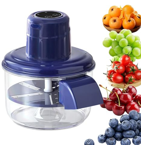 Ahuuen Elektrische Schälmaschine,Automatische Trauben Schäler Maschine - Wiederaufladbarer Obstschäler für Knoblauch Tomaten Blaubeeren Schlafgesundheit - Küchenhelfer Für Salat Tomaten Blaubeeren