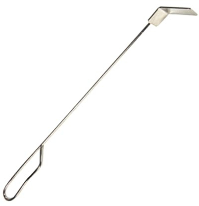 Fireplace Charcoal Rake - Ash Ember Tool, Extended Handle Design with Rustproof Finish, Multipurpose BBQ Accessory for Kettles, Smokehouses, Backyard Parties, Garden Fires, Wood-Burning Stoves