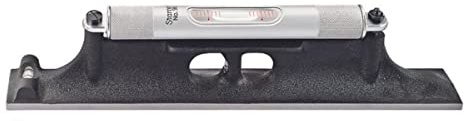 Starrett 98-12 Precision Machinists' Level, 12 Length, With Ground Single And Cross Test Vials