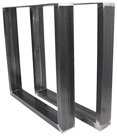 Magnetic Mobel Tischgestell Rohstahl Design Tischbeine Tischuntergestell Tischkufen Metall Stahl 1 Paar Profil 100x40 (900x720)