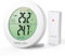 ORIA Indoor Outdoor Thermometer, Wireless Temperature Monitor, Digital LCD Thermometer with Remote Sensor, Outdoor Arrow Trends (°C/°F), Min/Max Value, Tabletop and Wall-mounted Design for Home