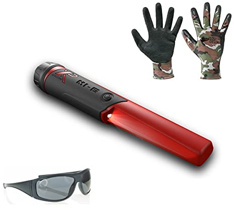 Maxxistore - Xplorer Pinpointer Deus Mi 6 Wirless Pin Pointer Xp Pointer Mi-6 + Occhiali + guanti