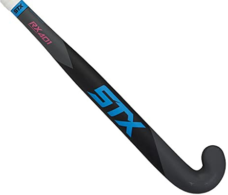 STX RX 401, Bastone da Hockey su Prato Unisex, Nero/Blu/Rosa, 36.5