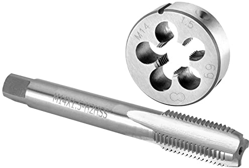 Burkit M14 X 1.5 Tap and Die Set Right Hand
