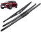DECI Scheibenwischer für Nissan Qashqai J12 2021-2024,Auto Scheibenwischer Frontscheibe Scheibenwischerblätter Vorne Und Hinten Set