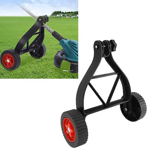 Taille-Bordures Coupe-Herbe sans Fil Roues De Support Réglables Tondeuse Au Lithium-ION Roue Auxiliaire Profitez d'une Expérience D'aménagement Paysager Fluide