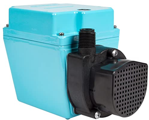Little Giant 3E-12N, 115-Volt, 1/15 HP 500 GPH Oil-Filled Direct Drive in-Line or Submersible Pump with 6-ft. Cord, Blue, 503103