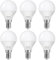 DiCUNO E14 LED Lampe 5W, Tageslichtweiß 5000K, ersetzt 50W Glühbirne, LED Leuchtmittel in Tropfenform P45/G45, 550LM, 220° Abstrahlwinkel, 230V, CRI90, nicht dimmbar, 6er Pack